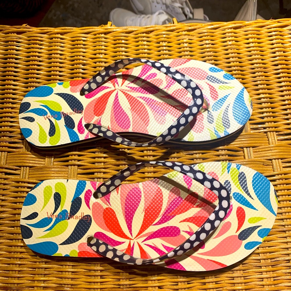 Vera Bradley Flip Flops Sandals